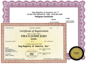 Basic Certificate with Pedigree